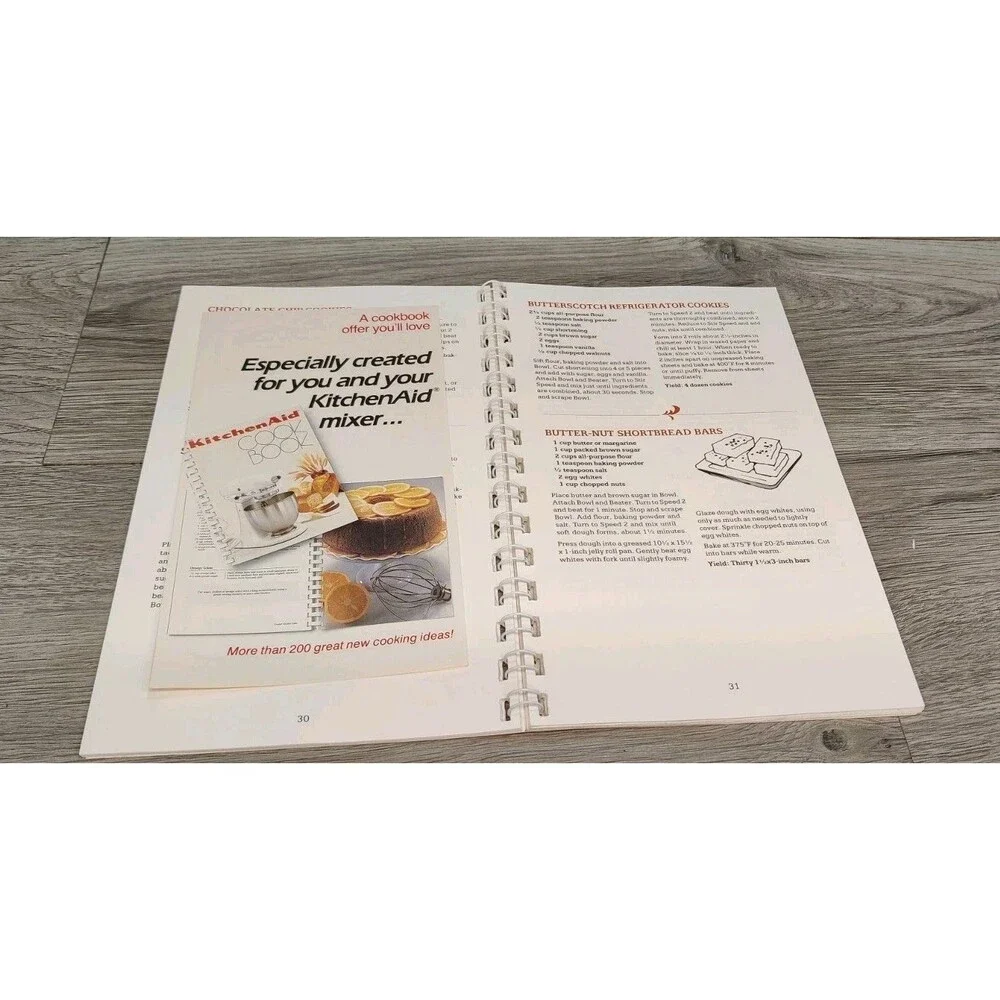 Vintage KitchenAid Mixers & Attachments Recipe Book & Instruction Manual F-9413H
